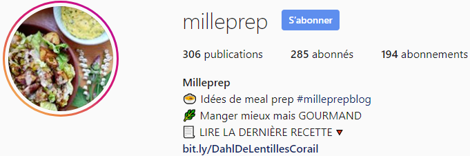 Milleprep – Instagram