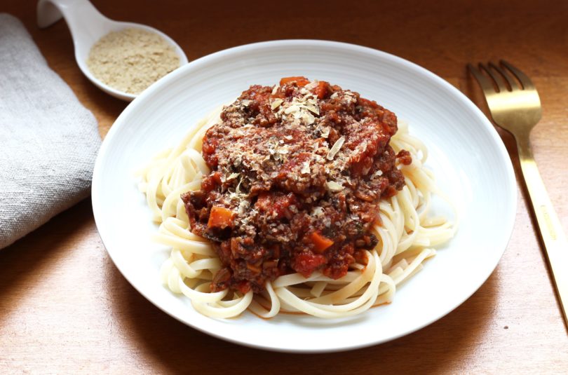 Linguine à la bolognaise